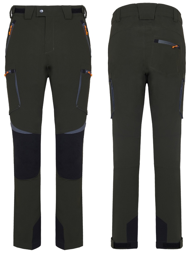 Παντελόνι ZOTTA FOREST SAFETY χακί-μαύρο